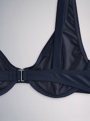 The Set 3 Pack Non Pad Underwire Bikini Top Blue/Navy - Image 12 of 12