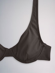 Brązowy/Khaki - The Set 3 Pack Non Pad Underwire Bikini Top - Obraz 8 z 10