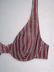 Brązowy/Khaki - The Set 3 Pack Non Pad Underwire Bikini Top - Obraz 9 z 10
