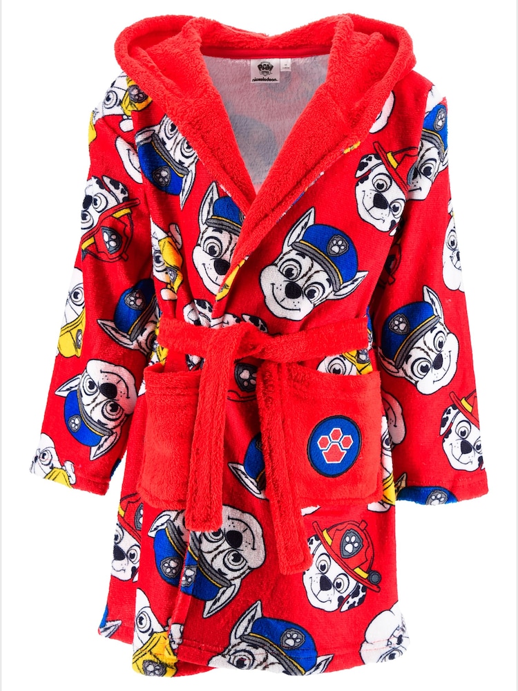 Brands In Red Paw Patrol Pattern Pyjamas - Image 1 of 3