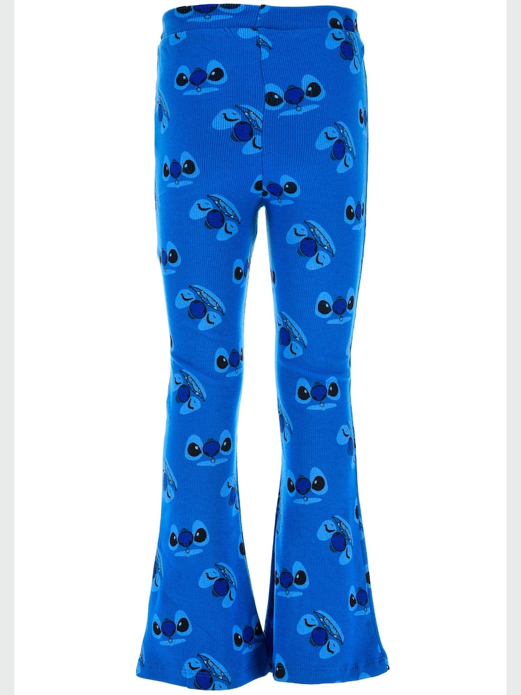 Brands In Blue Disney Stitch Face Pattern Leggings - Image 2 of 4 Brands In Blue Disney Stitch Face Pattern Leggings - Image 2 of 4