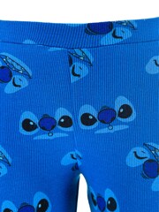 Brands In Blue Disney Stitch Face Pattern Leggings - Image 4 of 4