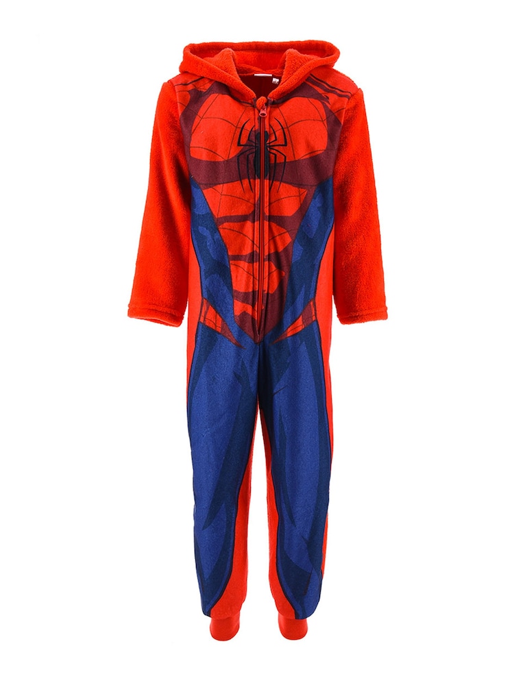 Brands In Red Marvel Spider-Man Onesie - Image 1 of 4 Brands In Red Marvel Spider-Man Onesie - Image 1 of 4