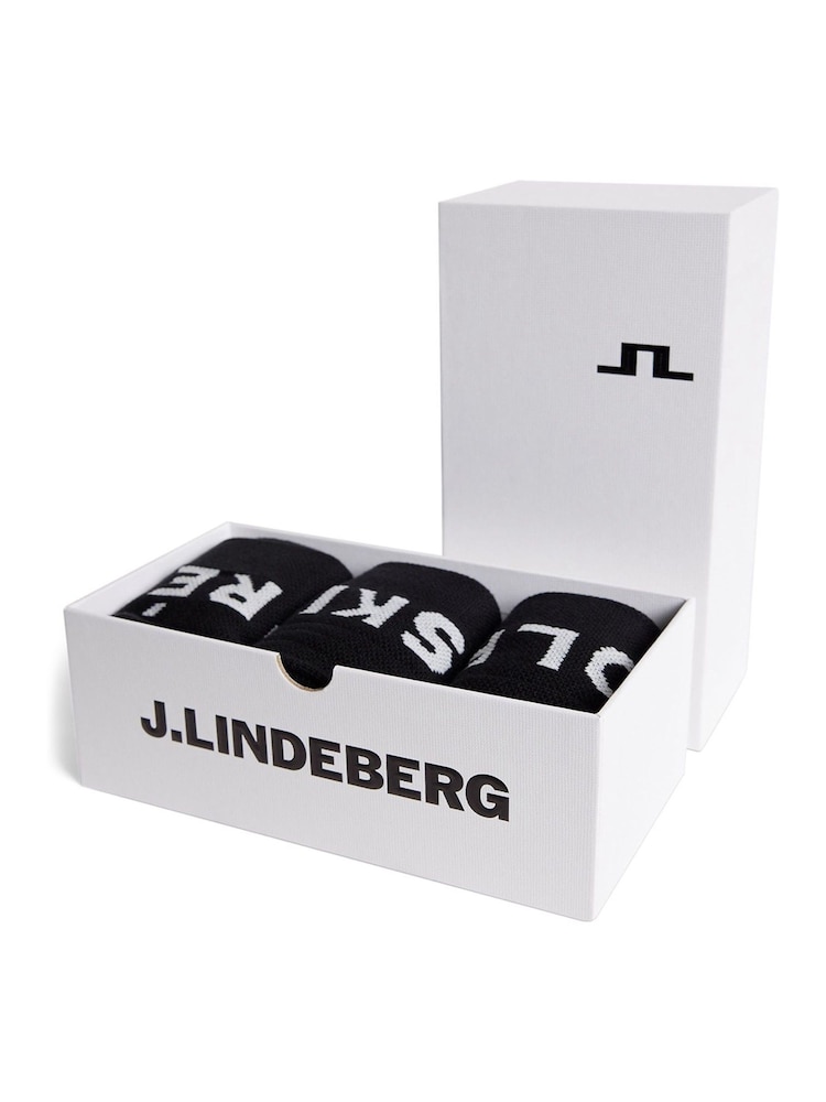 J.Lindeberg Black Miles Socks - Image 2 of 2