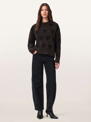 AllSaints Red Amora Jumper - Image 2 of 6