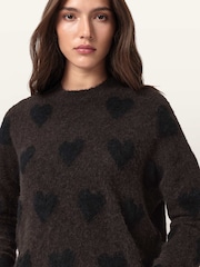 AllSaints Red Amora Jumper - Image 3 of 6