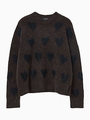 AllSaints Red Amora Jumper - Image 6 of 6