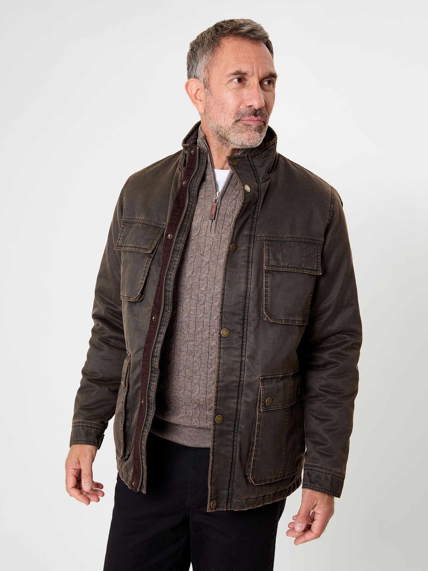 ジャケット・アウター Archive Suede BrownTailoredJacket SULLEN RUDSAK STEVEN SU Men's Suede Jacket - Timeless Mocha Style – Rudsak