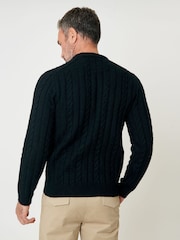 Saltwell Cable Knit Crew Neck Jumper - Image 3 of 4