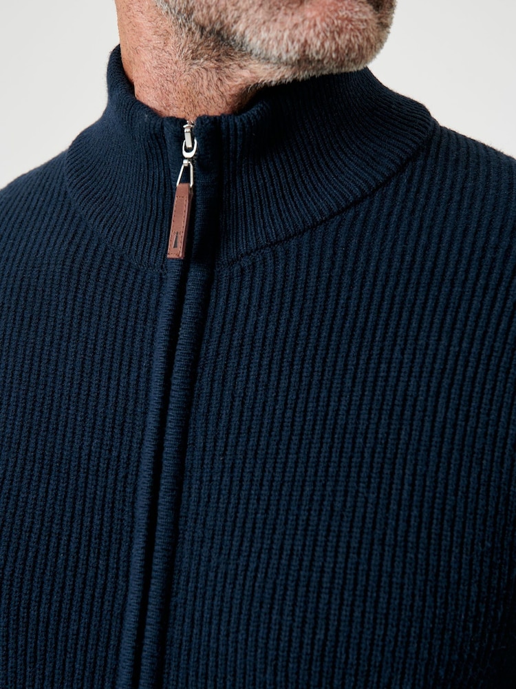 Saltwell Full Zip Knitted Jacket - Image 5 of 5 Saltwell Full Zip Knitted Jacket - Image 5 of 5