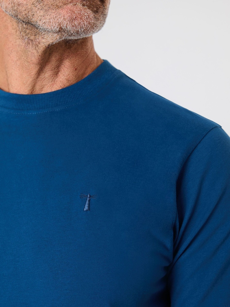 Saltwell Peached Cotton Jersey T-Shirt - Image 4 of 4