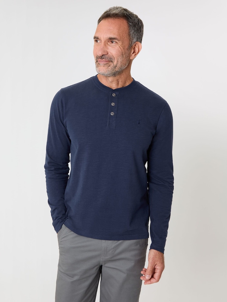 Saltwell Long Sleeve Grandad T-Shirt - Image 1 of 4