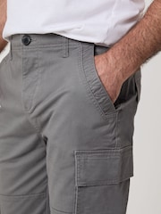 Saltwell Grey Stretch Cargo Trousers - Image 4 of 5