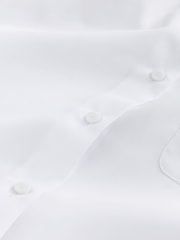 Blanco - Short Sleeve Revere Collar Boxy Fit School Shirts 2 Pack (9-18yrs) - Imagen 9 de 9