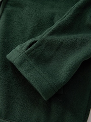 Green Zip-Up Fleece Jacket With Pockets (3-16yrs) - Image 8 of 8