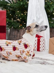 Chelsea Peers Pets 棉質 Chip 聖誕節 Cockapoo 狗印花睡衣 T 恤 - 圖片 4，共 4