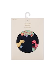 Chelsea Peers Blue Pets Christmas Dinosaur Print Neckerchief - Image 3 of 4