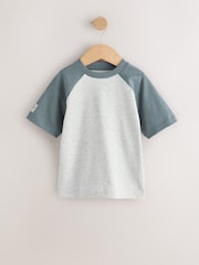 Grau - Langarm Raglan-T-Shirts im 3er-Pack (3 Monate bis 7 Jahre) - Bild 2 von 7