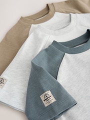 Grau - Langarm Raglan-T-Shirts im 3er-Pack (3 Monate bis 7 Jahre) - Bild 7 von 7