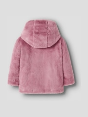 Name It Fluffy Hooded Jacket - Imagen 2 de 4