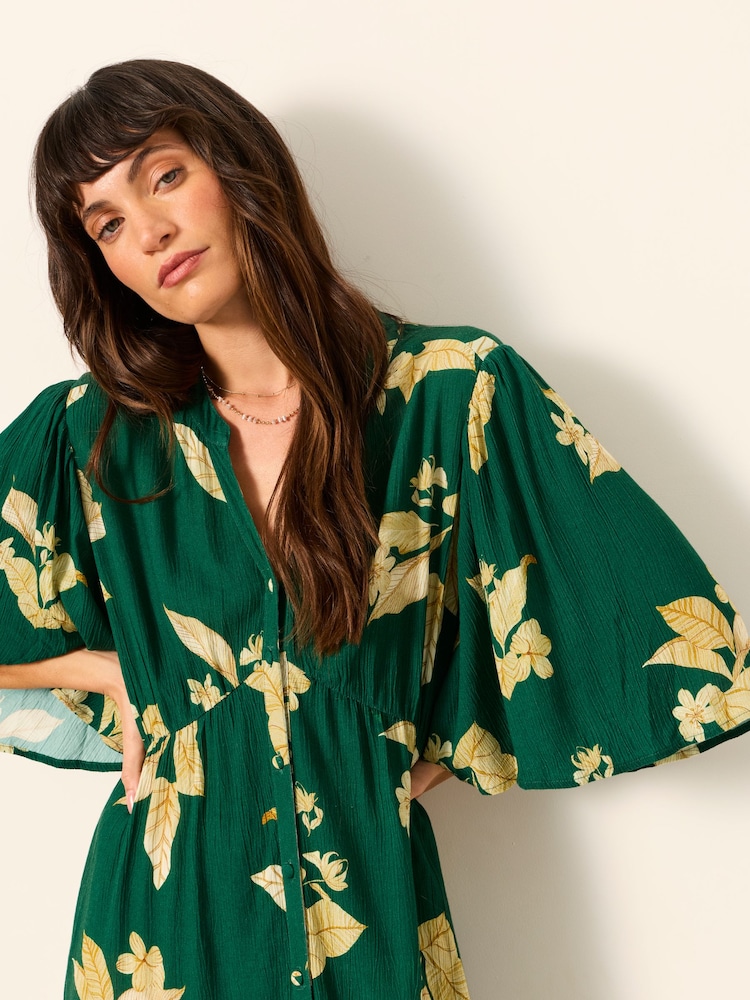 green emerald velvet dress Paige Dress Large