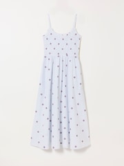 FatFace Emmy Blue Petite Midi Dresses - Image 5 of 5