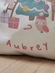 Personalised Christmas Tree Canvas Gift Sack by My 1st Years - Image 2 of 4