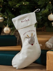 Personalised Rudolph Christmas Stocking by My 1st Years - Image 1 of 3