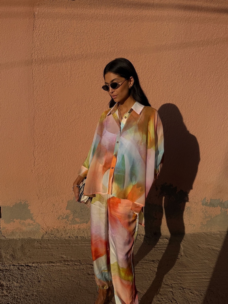 Never Fully Dressed Abstract Naomi Trousers - Imaginea 2 din 3