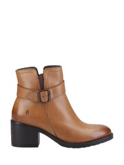 Hush Puppies Brown Hensley Buckle Boots - Image 1 of 4