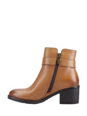 Hush Puppies Brown Hensley Buckle Boots - Image 2 of 4
