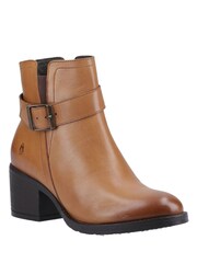 Hush Puppies Brown Hensley Buckle Boots - Image 3 of 4