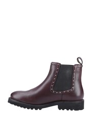 Hush Puppies Purple Stud Boots - Image 2 of 4