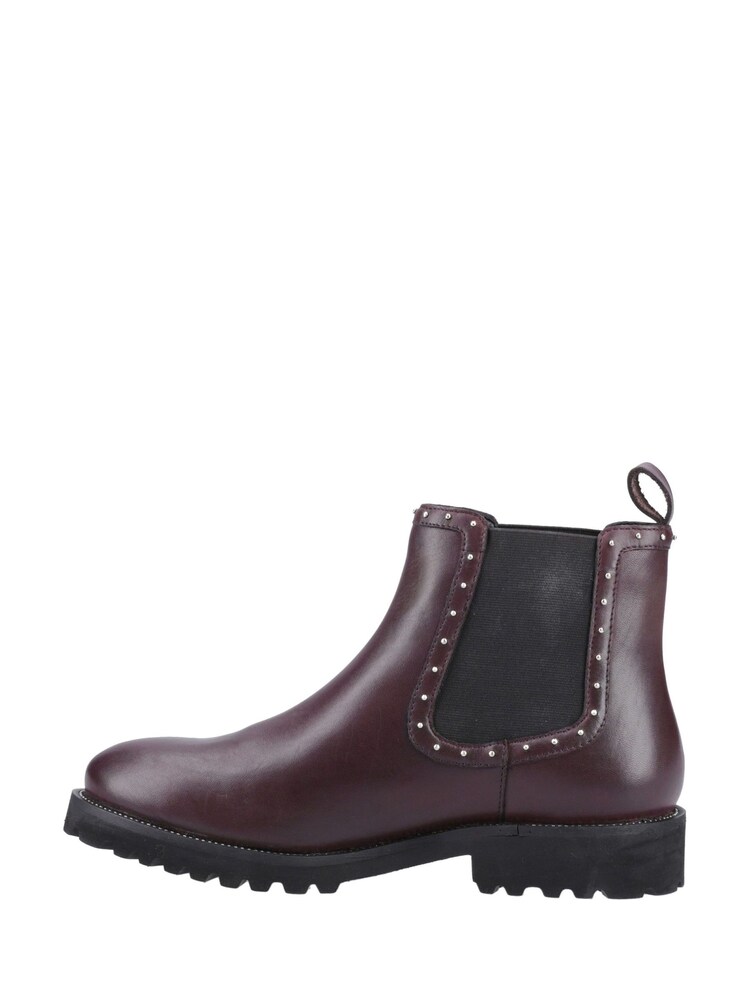 Hush Puppies Purple Stud Boots - Image 2 of 4
