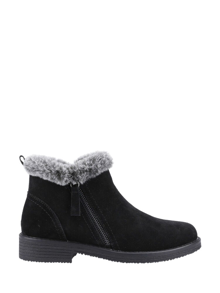Hush Puppies Black Zip Boots - Image 1 of 4