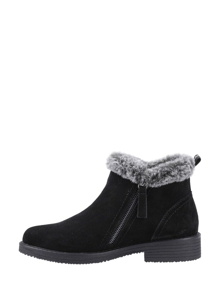 Hush Puppies Black Zip Boots - Image 2 of 4