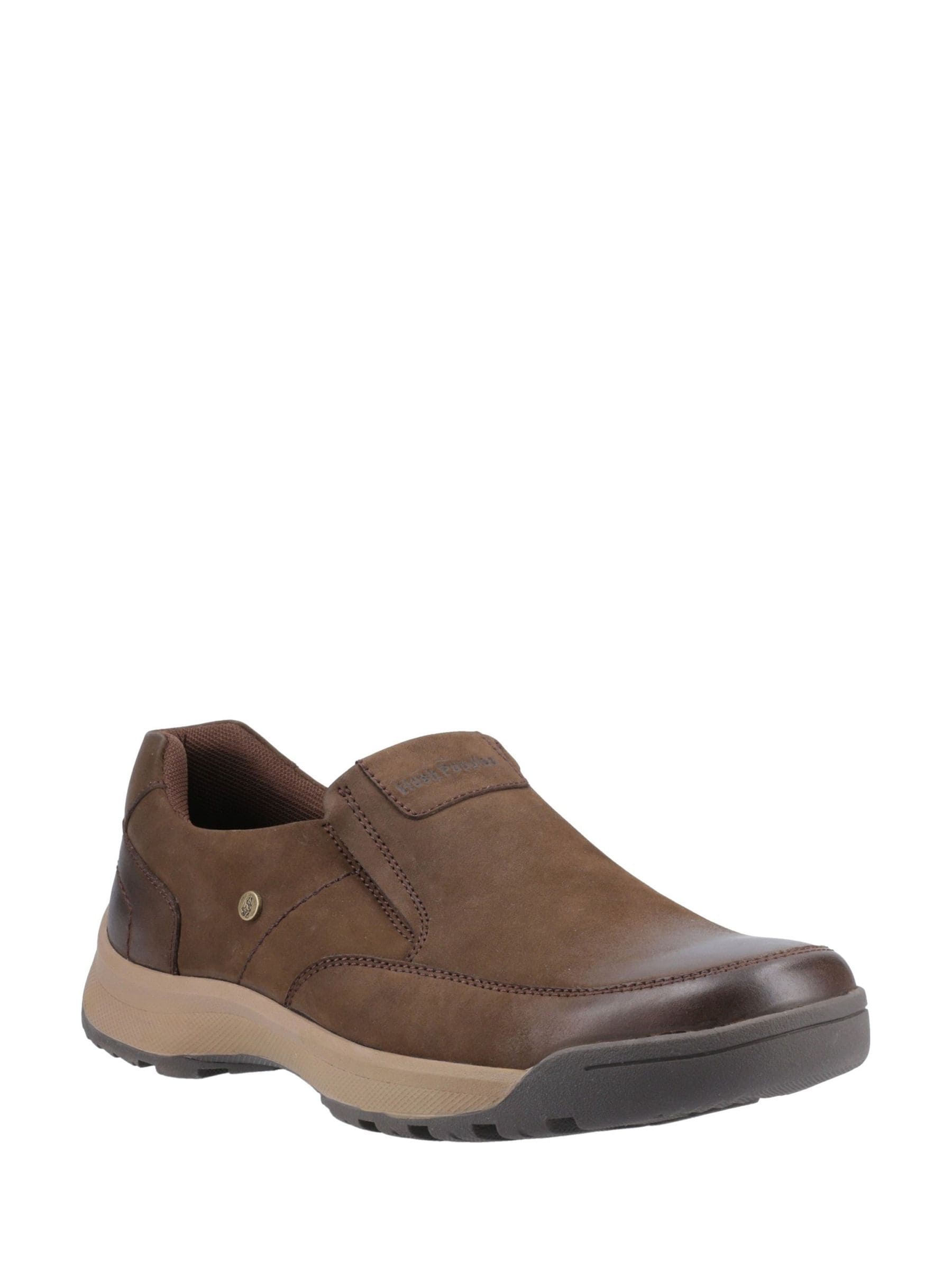 Buy Hush Puppies Brown Vaun Slip On Shoes from Next USA display picture 1