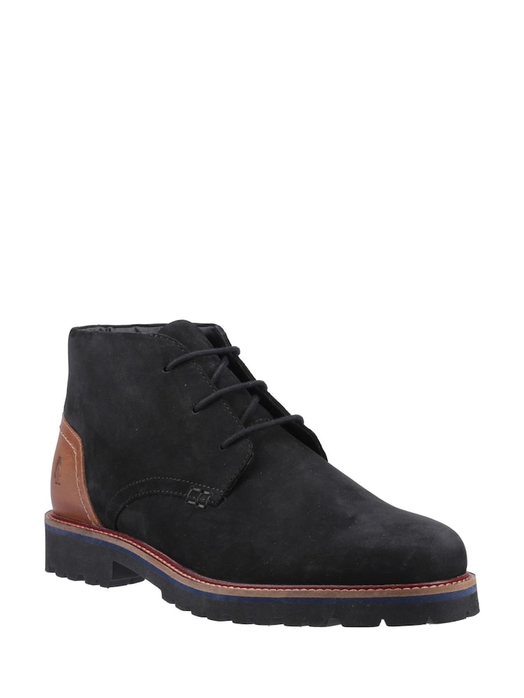 Hush Puppies Black Chukka Boots Hush Puppies Bridgeport 2 Uniform Chukka Boot Little Kid/Big  main image 2