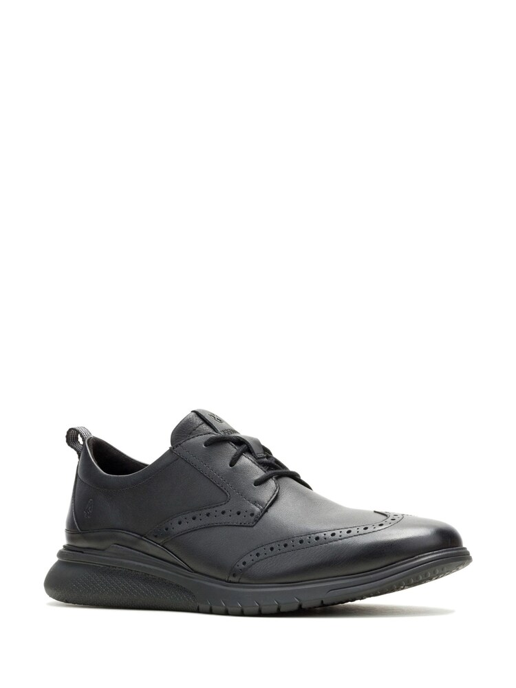 Hush Puppies Black Wingtip Shoes - Image 2 of 5 Hush Puppies Black Wingtip Shoes - Image 2 of 5