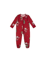 Chelsea Peers Christmas Santa Snowball Print Pyjamas - Bild 2 von 4
