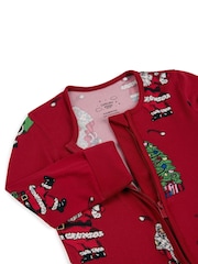 Chelsea Peers Christmas Santa Snowball Print Pyjamas - Bild 3 von 4