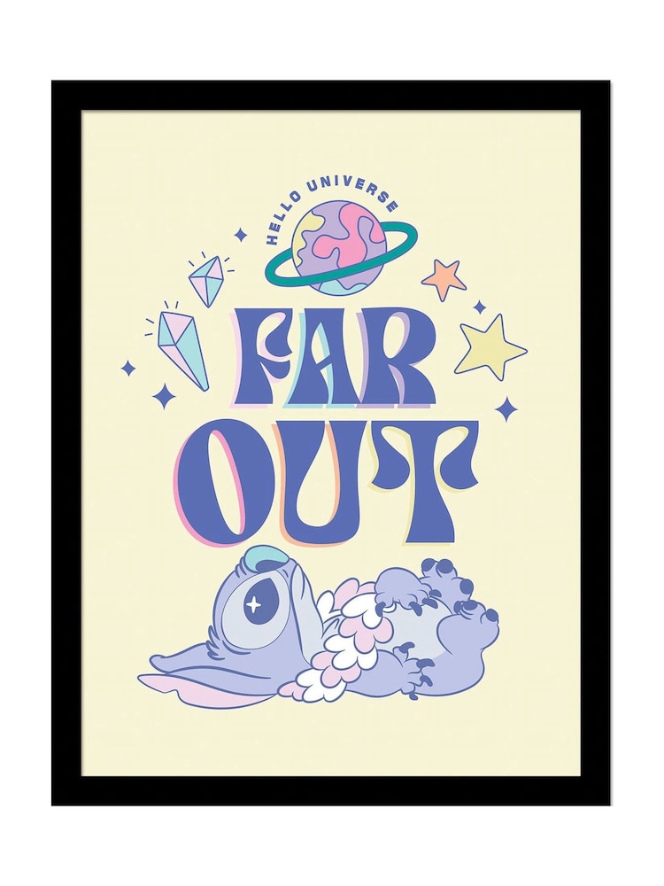 Pyramid International Yellow (Stitch Far Out) Collector Print Framed - Image 1 of 2 Pyramid International Yellow (Stitch Far Out) Collector Print Framed - Image 1 of 2