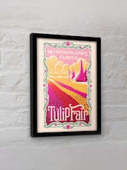 Pyramid International Pink Wicked (Munchkinland) Collectors Print Framed - Image 2 of 2