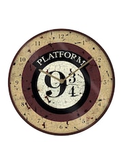 Pyramid International Brown Harry Potter (Platform 9 3/4) Clock - Image 1 of 1
