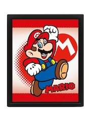 Pyramid International Red Super Mario (Mario Yoshi Flip) Framed - Image 1 of 2