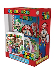 Pyramid International Red Super Mario Bumper Mug Coaster Keychain Notebook Gift Set - Image 1 of 1