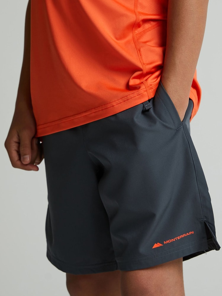 Monterrain Grey Junior Katla Shorts - Image 2 of 5