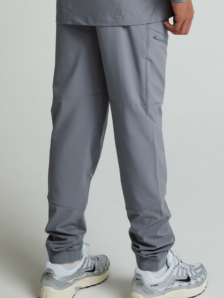 Monterrain Grey Junior Ramble 3.0 Woven Running Joggers - Image 8 of 8