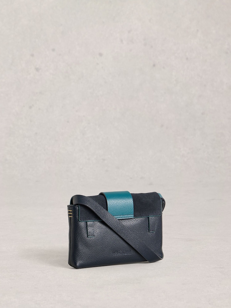 White Stuff Blue Tabby Mini Landscape Bag - Image 2 of 4
