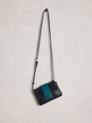 White Stuff Blue Tabby Mini Landscape Bag - Image 3 of 4